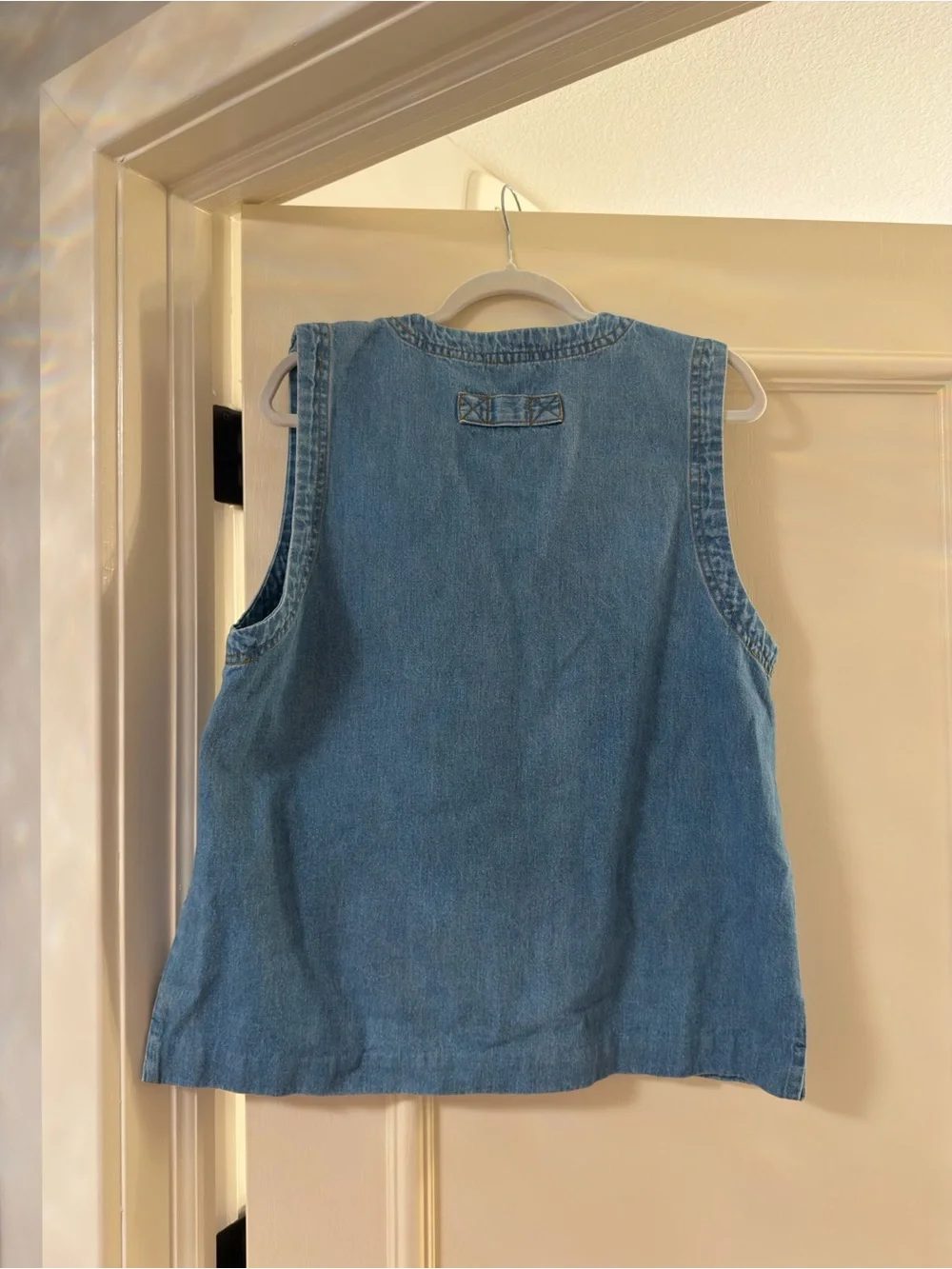 Cabin Creek Blue Denim Utility Vest